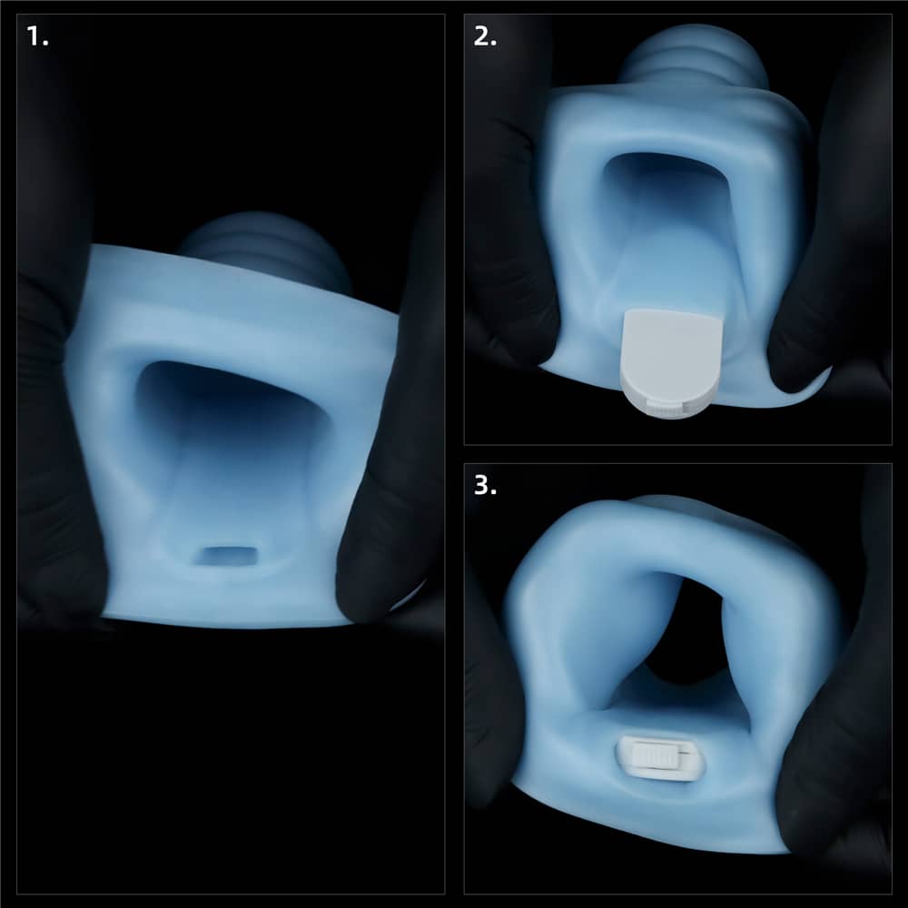 LOVETOY - Wholesale Sex Toy - Vibrating Wave Knights Ring (Blue)15