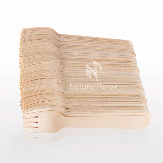Disposable Fork - 16cm Birchwood Fork for wholesale by Natural Panaa