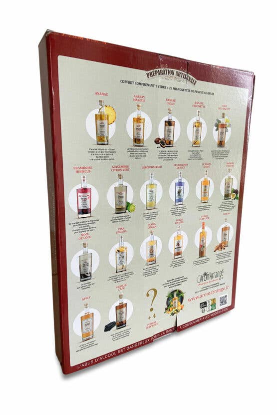 L'Arôm'Arrangé - Wholesale Pre-Mixed/Ready-Made Alcoholic Drinks - Arranged Rums Advent Calendar1