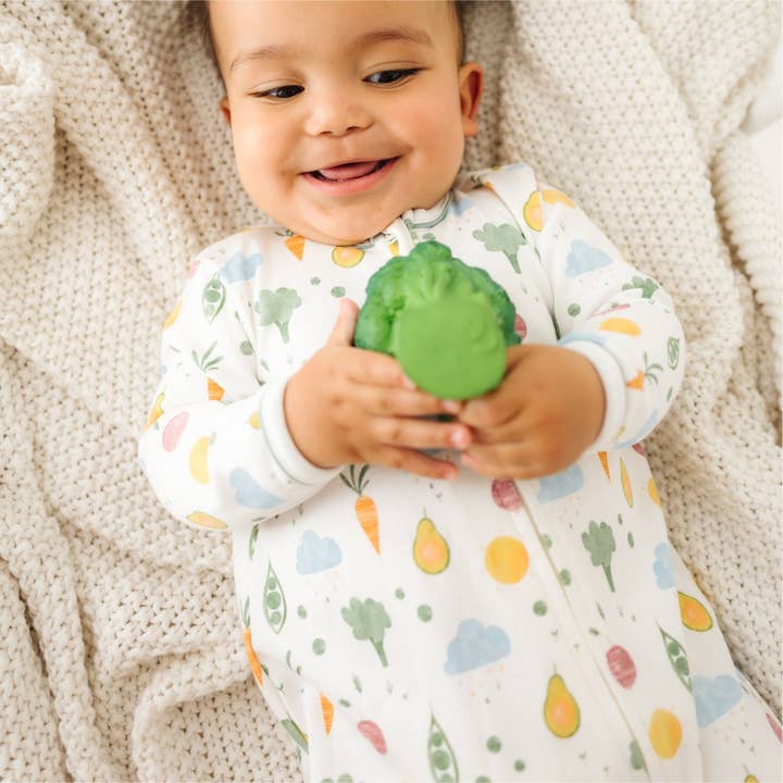 Magnolia Baby - Venta al por mayor Peto - Bebés - ¡Come tus verduras! Pijama enterizo con cremallera6