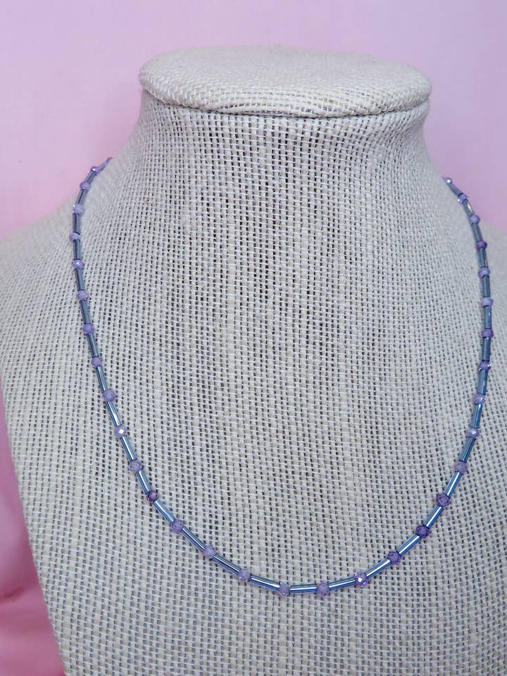 Purple Skies Necklace for wholesale by Pop Cultur'd Co.