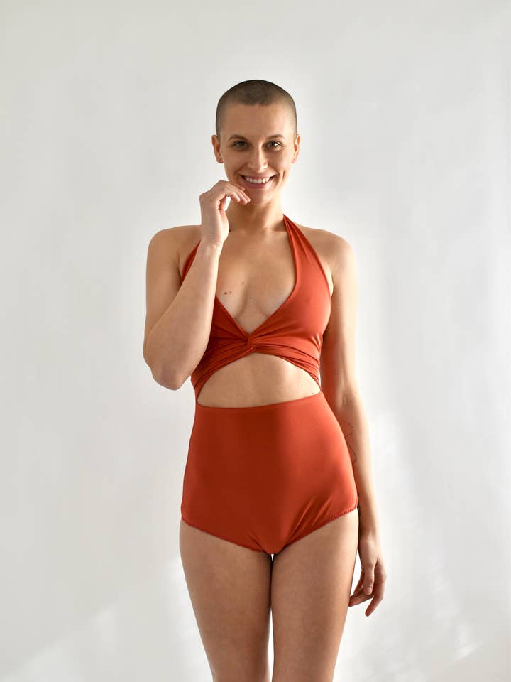 Selka badedragt i mandarin for engroshandel hos Altar