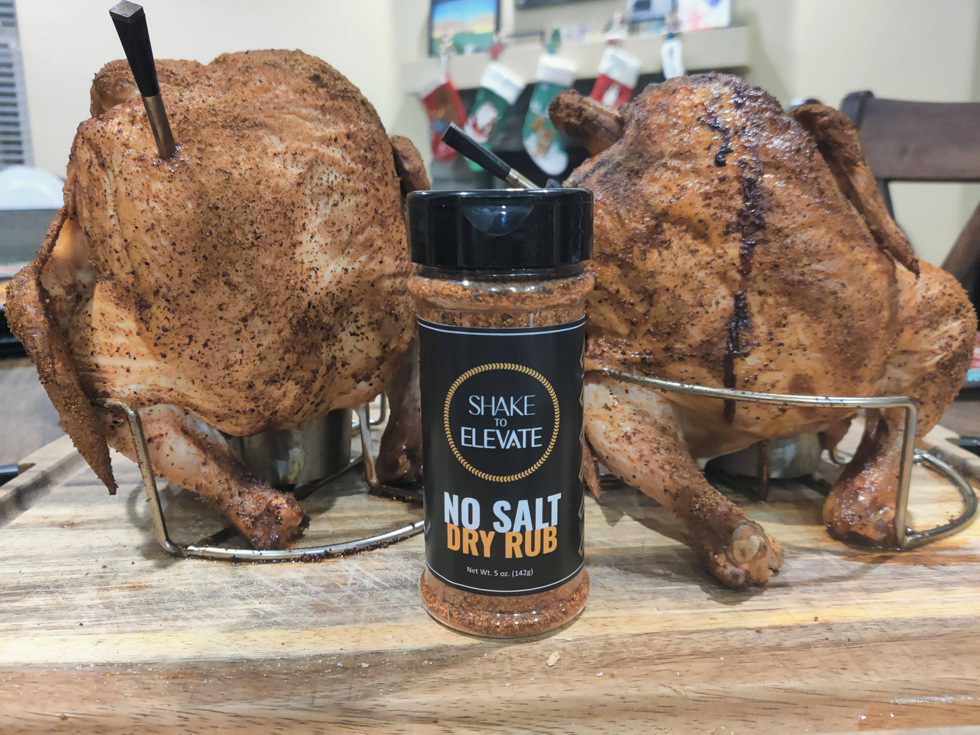 Shake to Elevate – wholesale Dried spice mix – Shake to Elevate - Guilt Free (No Salt & No Sugar) No Salt BBQ Dry Rub2