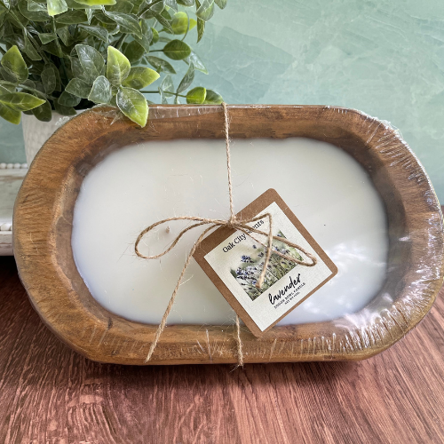 Oak City Scents - Wholesale Jar/Filled Candle -  Dough Bowl Candle 14 oz. Ready to Gift 42