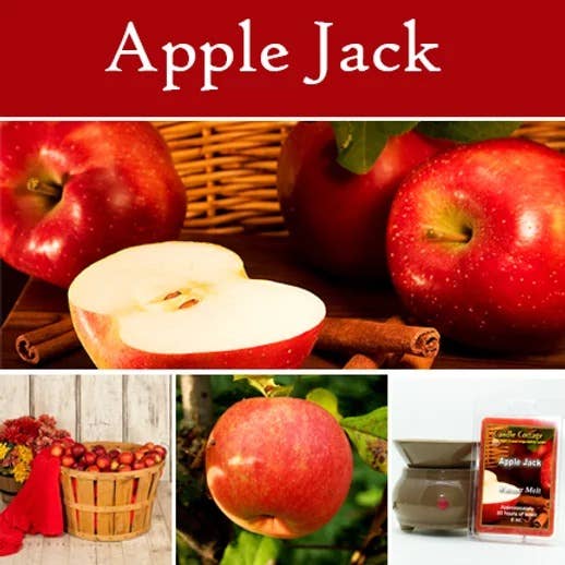Apple Jack Jumbo 5 oz. Wax Melt for wholesale by The Candle Cottage & DUOS Dual Fragrance Candles