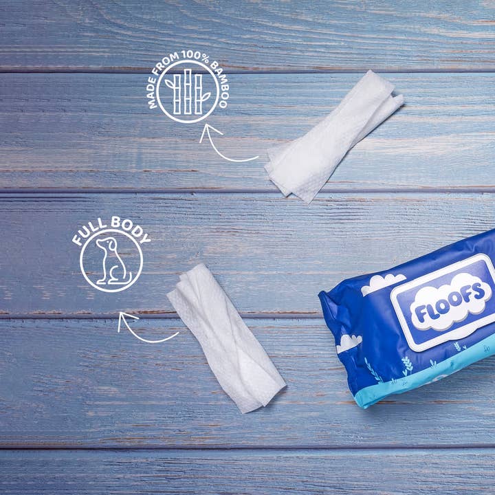 Tuff Pets – wholesale Pet grooming aid – Dog – Floofs Pet Wipes - For Cats & Dogs1