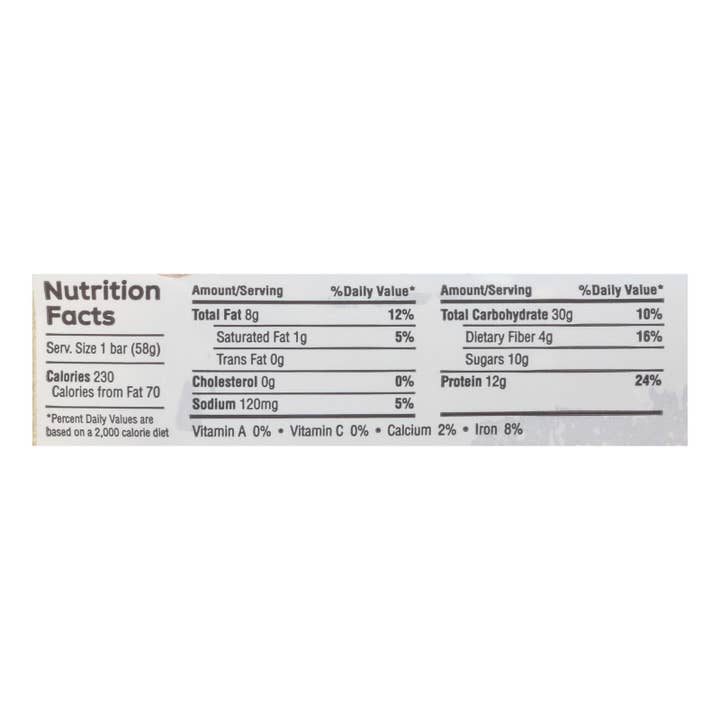 Everyday Supply Co - Wholesale Snack Bar - Gfb Nutrition Bars - Case Of 12 - 2.05 Oz1