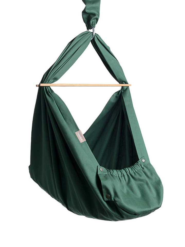 Homba® Baby Hanging Cradle Cotton Green for wholesale by homba