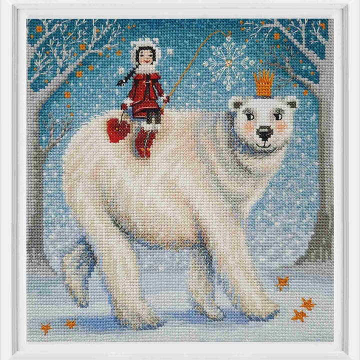 Broderisæt RTO Talt Hvordan man fanger et snefnug M1006 for engroshandel hos RTO&Collection D'Art (RTO Baltic OU)