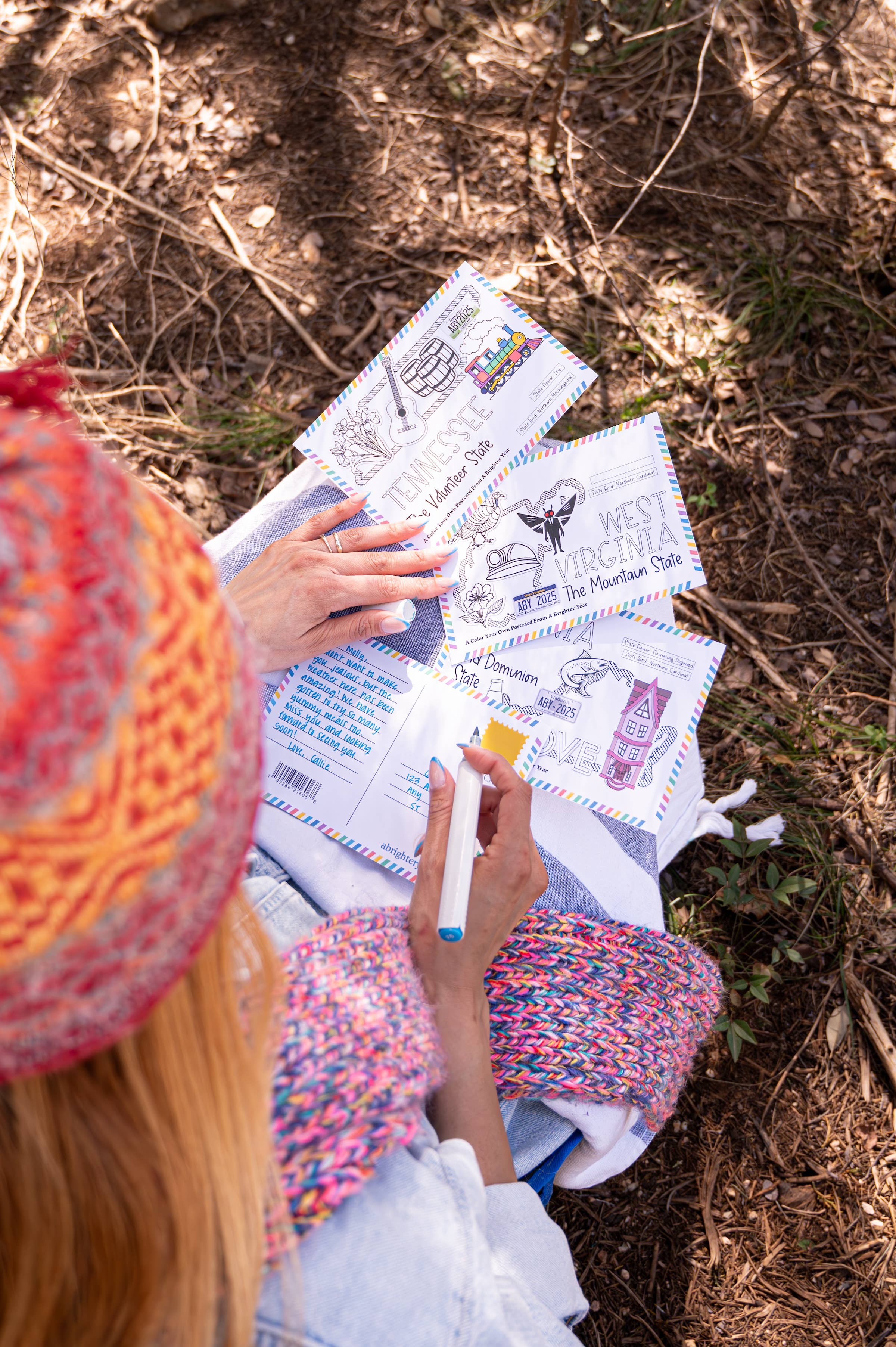 A Brighter Year – Engroshandel Postkort – Farvelæg dit eget Utah State-postkort1