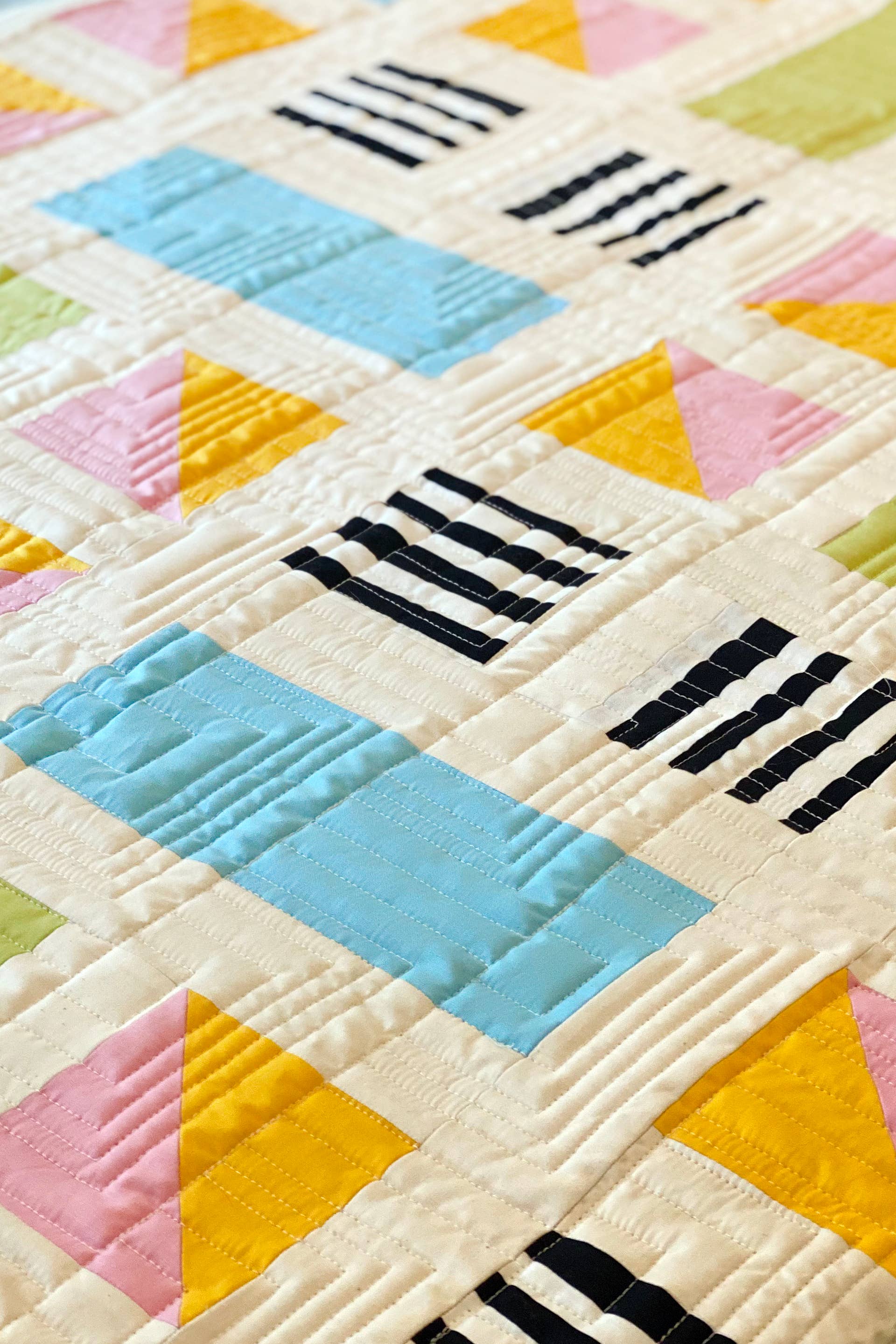 Quiltachusetts - Wholesale Craft Sewing Kit - Cake Walk Quilt Pattern4