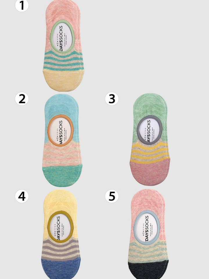 No Show Candy Socken für Damen für den Großhandel von 7DAYSSOCKS