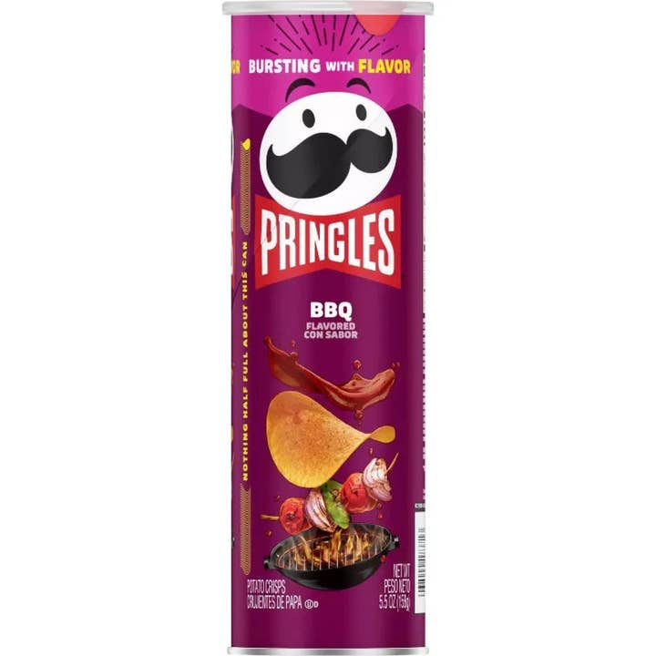 I Got Your Candy – wholesale Crisps – Pringles Snack Stacks BBQ Flavored Potato Crisps Chips 5.5oz - 14ct