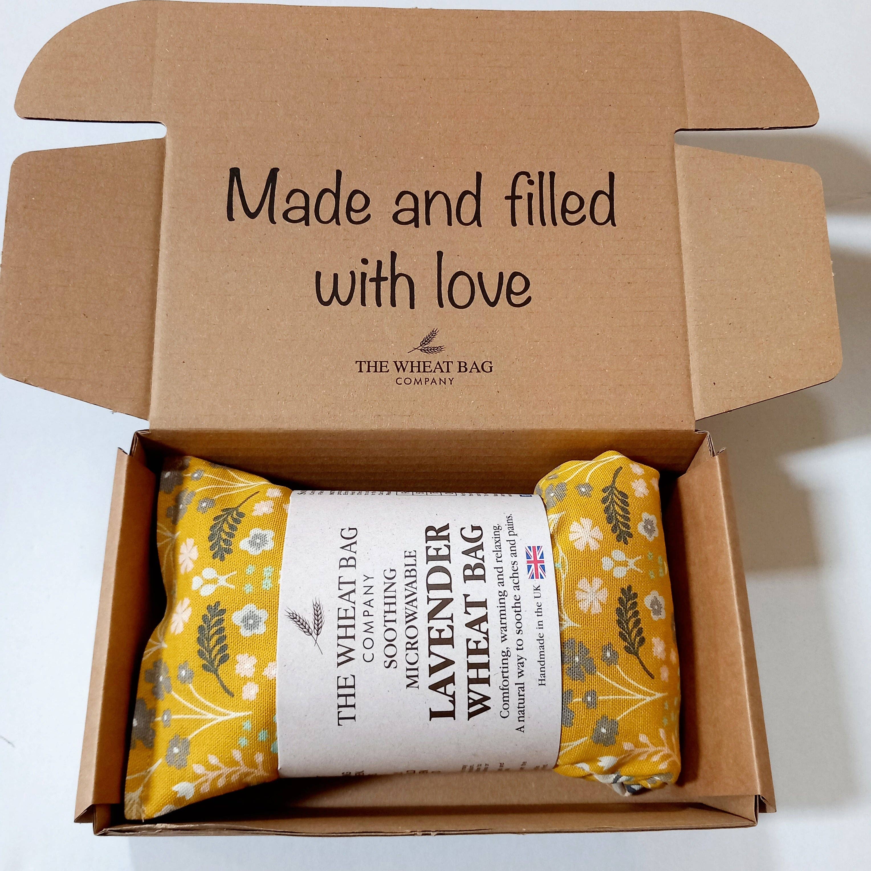 The Wheat Bag Company – wholesale Heating pad – Garden Fern, Ochre Cotton Wheat Bag4