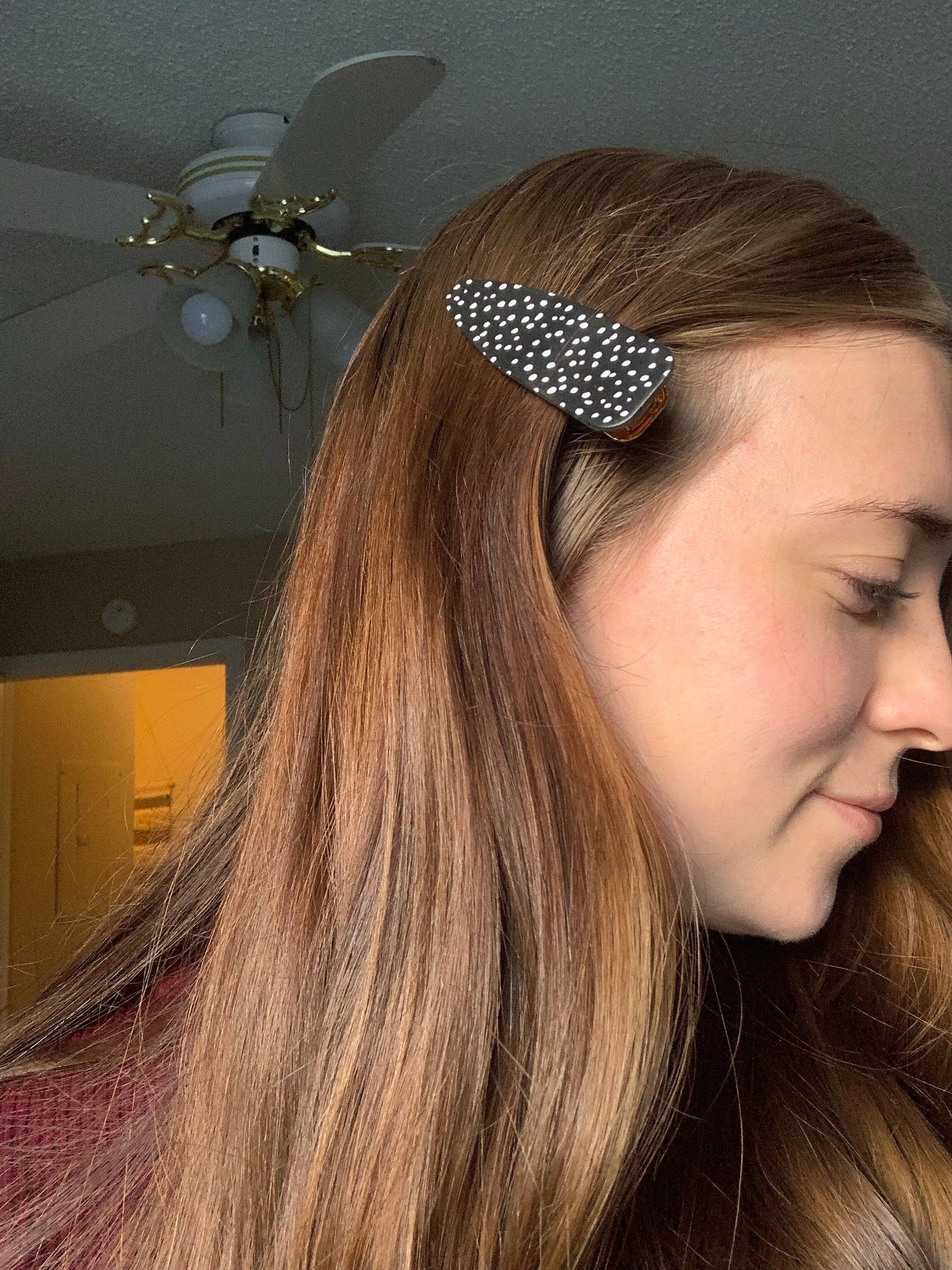 Clay By Denae - Wholesale Hair Clip - Women's - Black Lace Large Hair Clip2