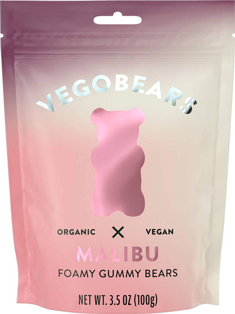 Candy People USA - Wholesale Gummy - Vegobears - Malibu 3.5oz. (10 Pack) Organic Gummy Bears