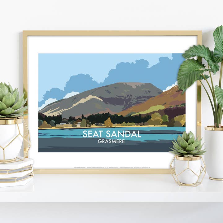 Star Editions – wholesale Art print – Seat Sandal - Grasmere - 11X14” Premium Art Print