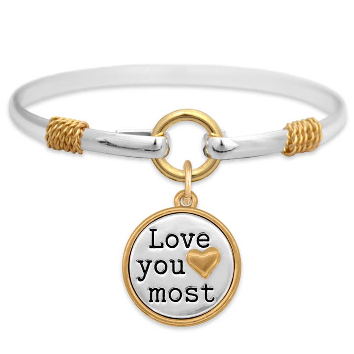 Manchette Love You Most Inspirational pour la vente par From The Heart