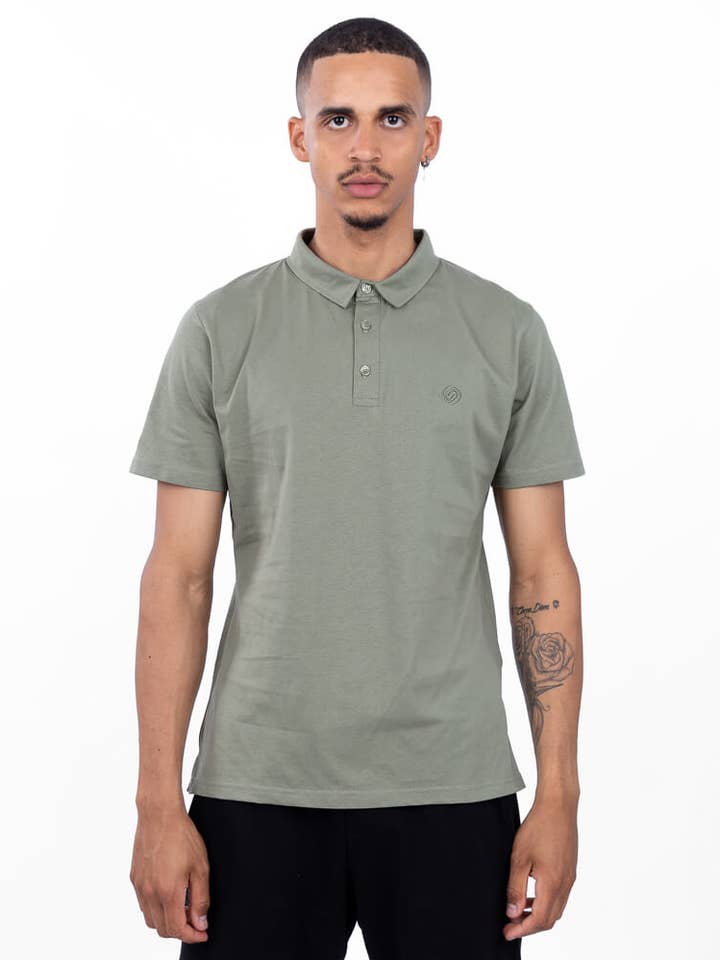 Polo Basic Khaki for wholesale by StockNow Unipessoal