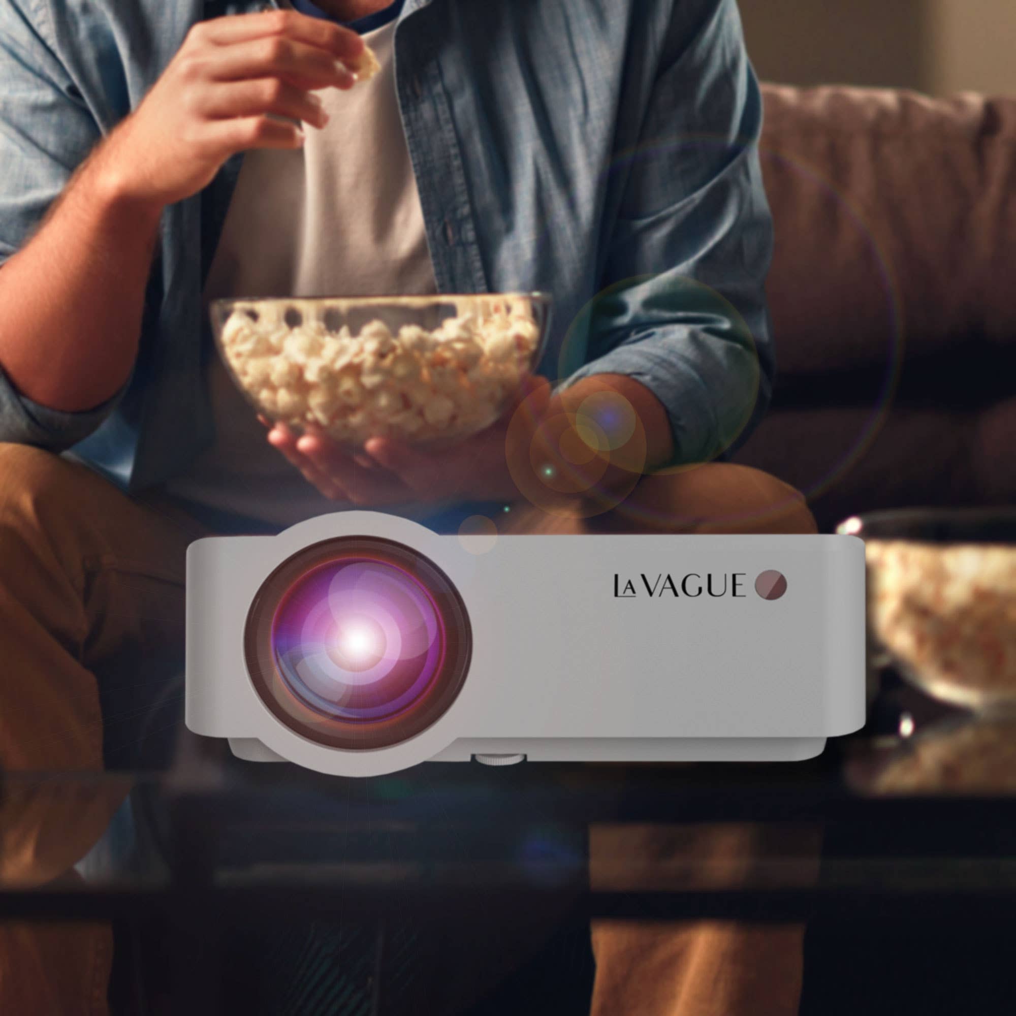 LA VAGUE (VEHNS GROUP) – wholesale Portable projector – Child – LV-HD320 led projector3
