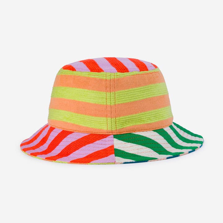 Super Stripe Bucket Hat for wholesale by VERLOOP | knits