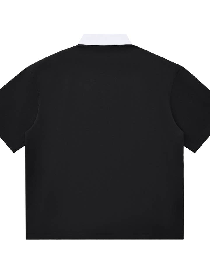 YUDAE - Wholesale Polo - Unisex - Essential Contrast Polo Shirt1