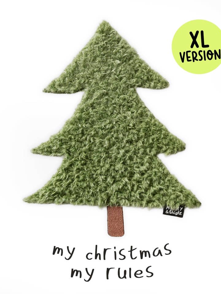 Teddy Patch - XL Fir Tree *iron-on* for wholesale by Paul und Clara