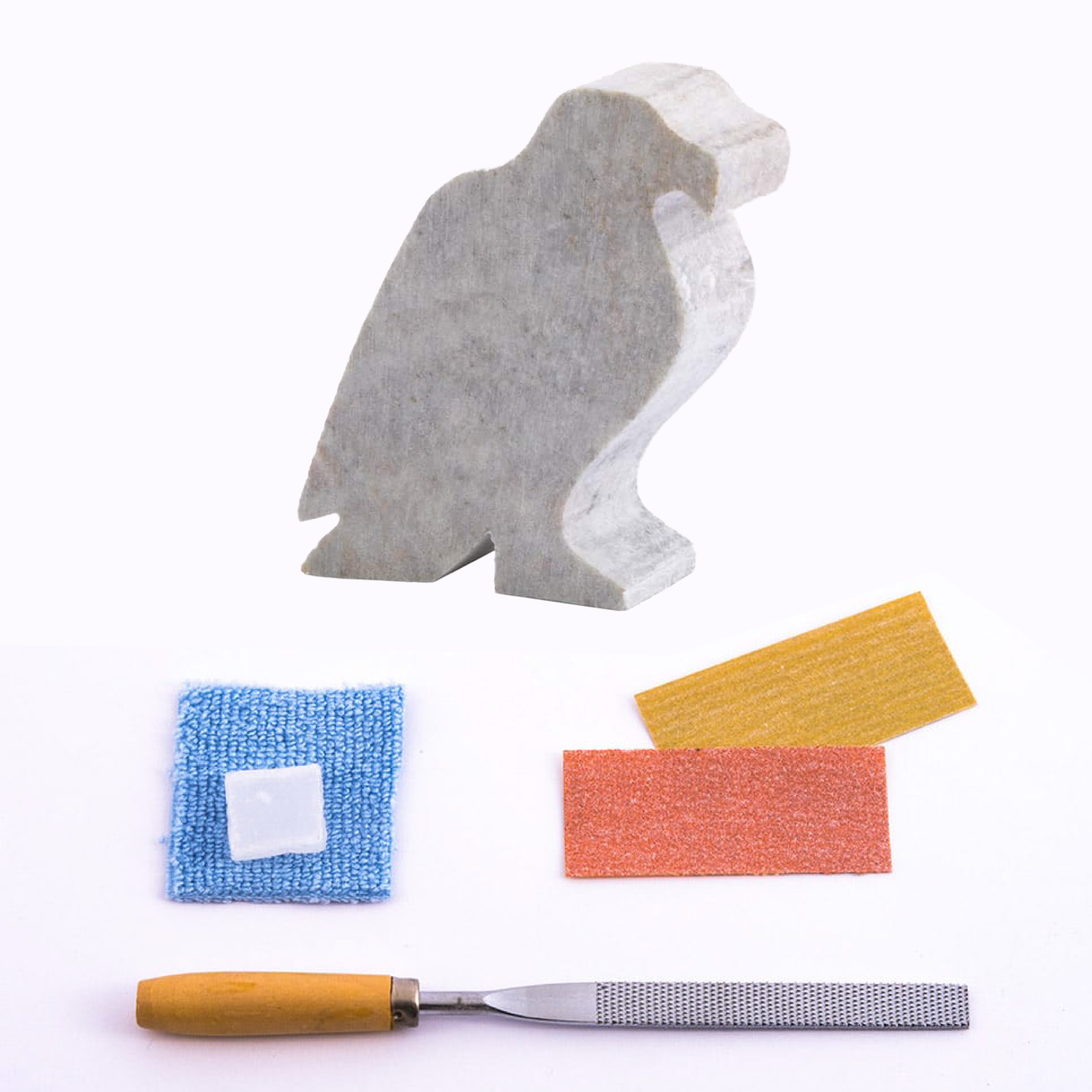 Studiostone Creative - Wholesale DIY Craft Kit - Eagle Soapstone Carving Kit2