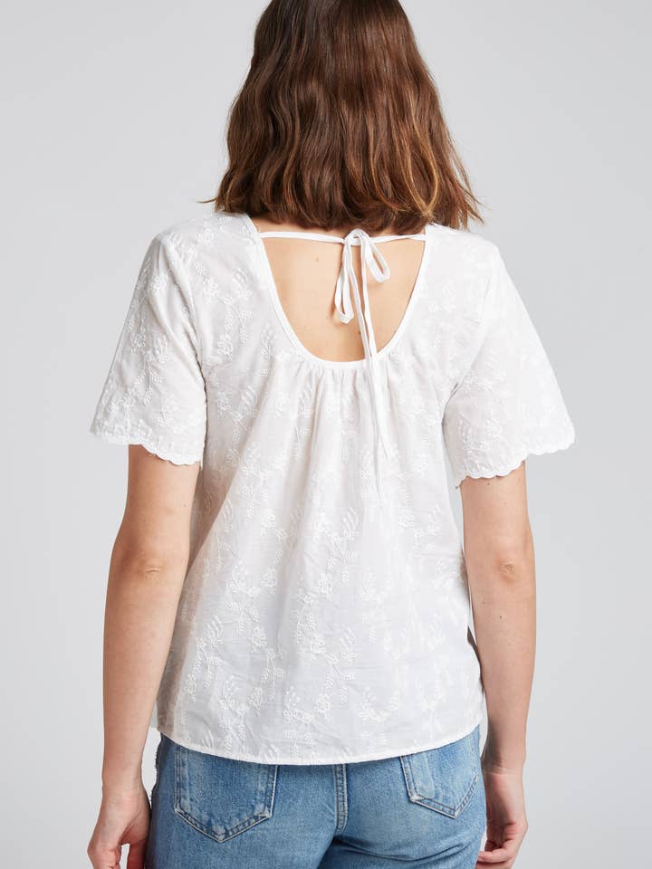 Andy & Lucy - Wholesale Blouse - Women's - FLAMINE - Floral cotton blouse11