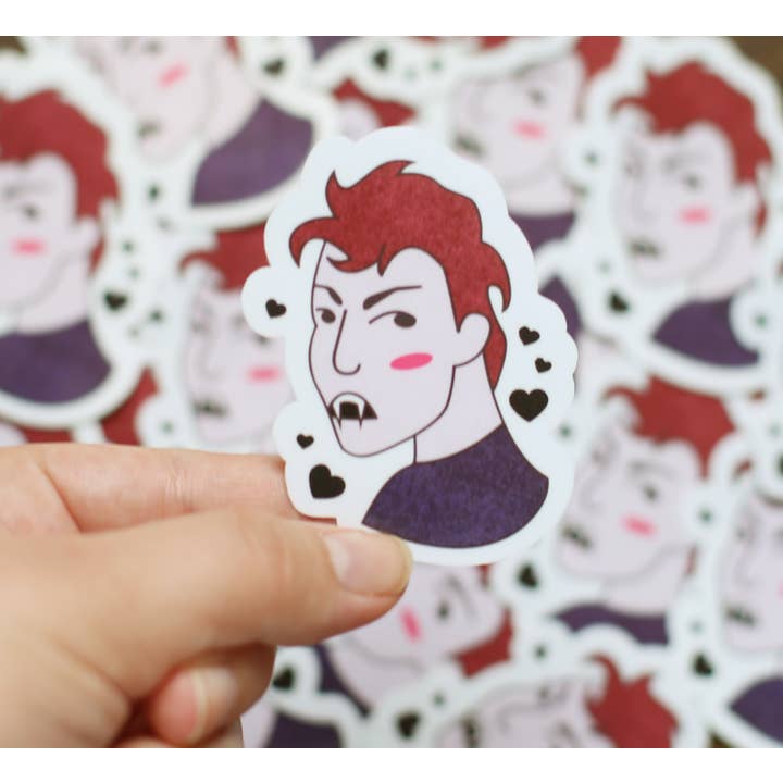 By Danielle Witten - Wholesale Sticker - Edward Cullen Twilight Fan Art Sticker