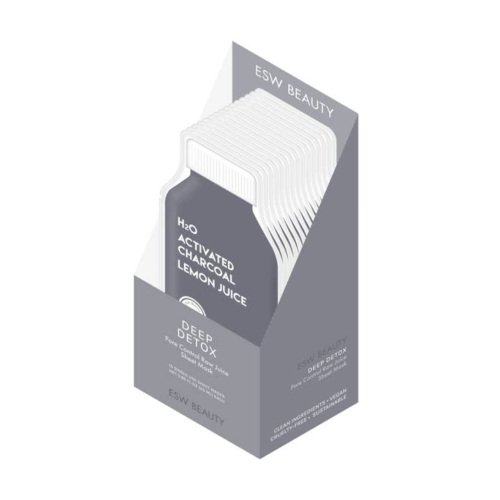ESW Beauty - Wholesale Skincare Face Mask - Deep Detox Pore Control Filled PDQ Display