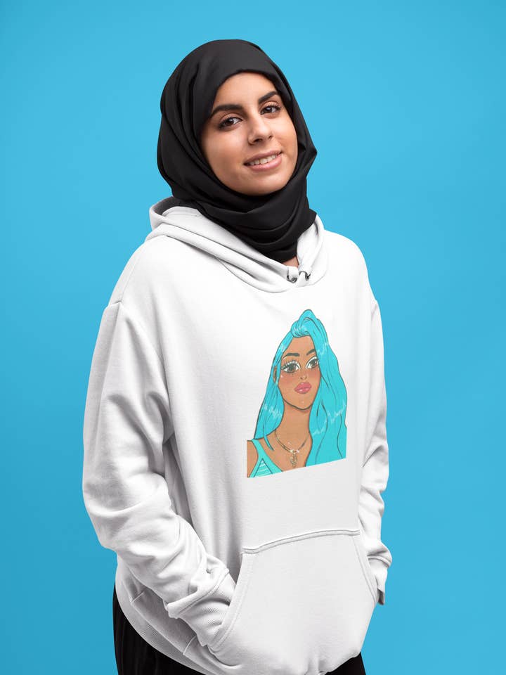 Hue 21 Hoodie for wholesale by D. Ridley Designs