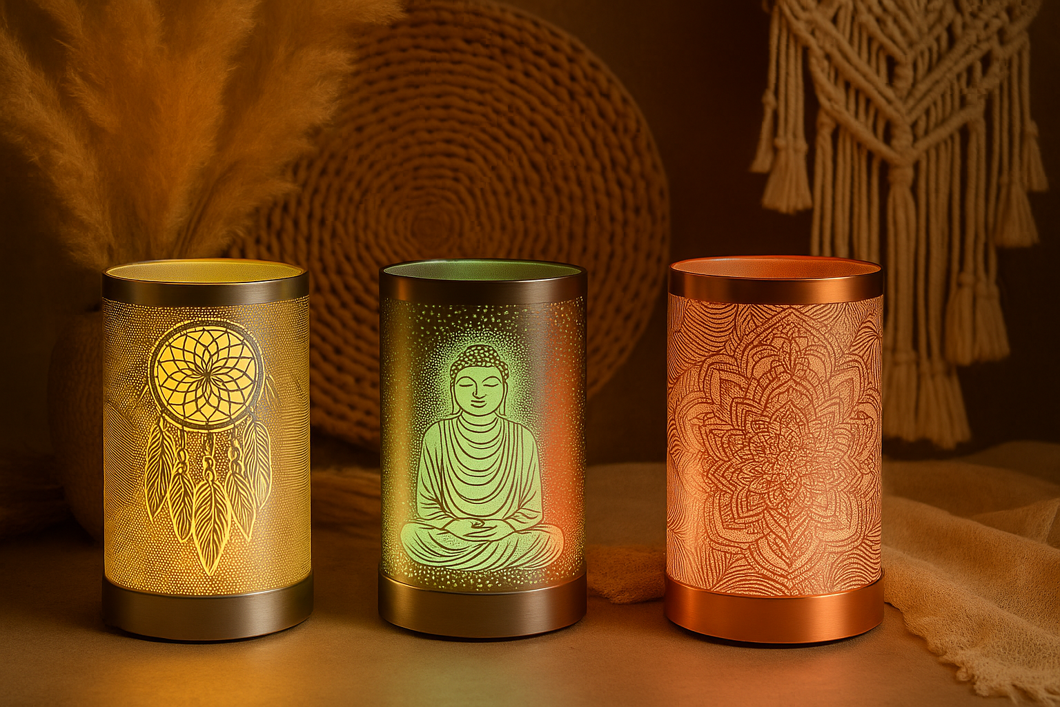 Luxarom - Wholesale Fragrance Warmer - Fragrance Diffuser Led-Sun & Moon3