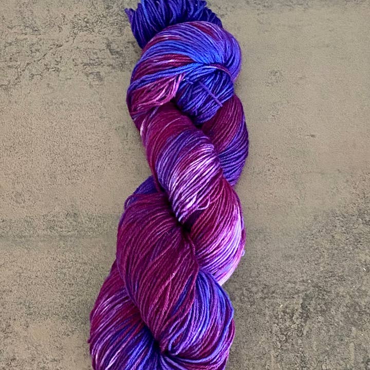 Die Wollwichtel - Vente Fils à tricoter - GALAXY, laine teinte à la main, en écheveau2