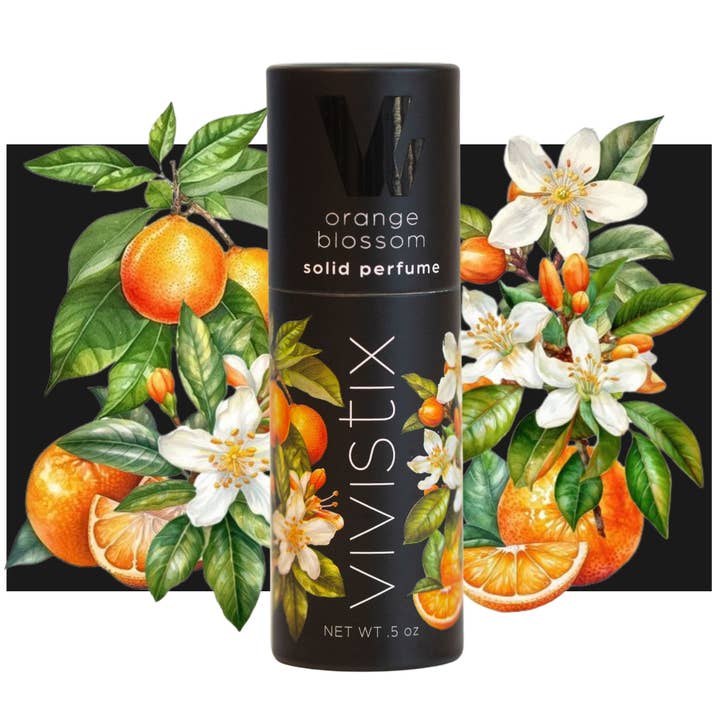 Orange Blossom Solid Perfume for wholesale by Vivistix