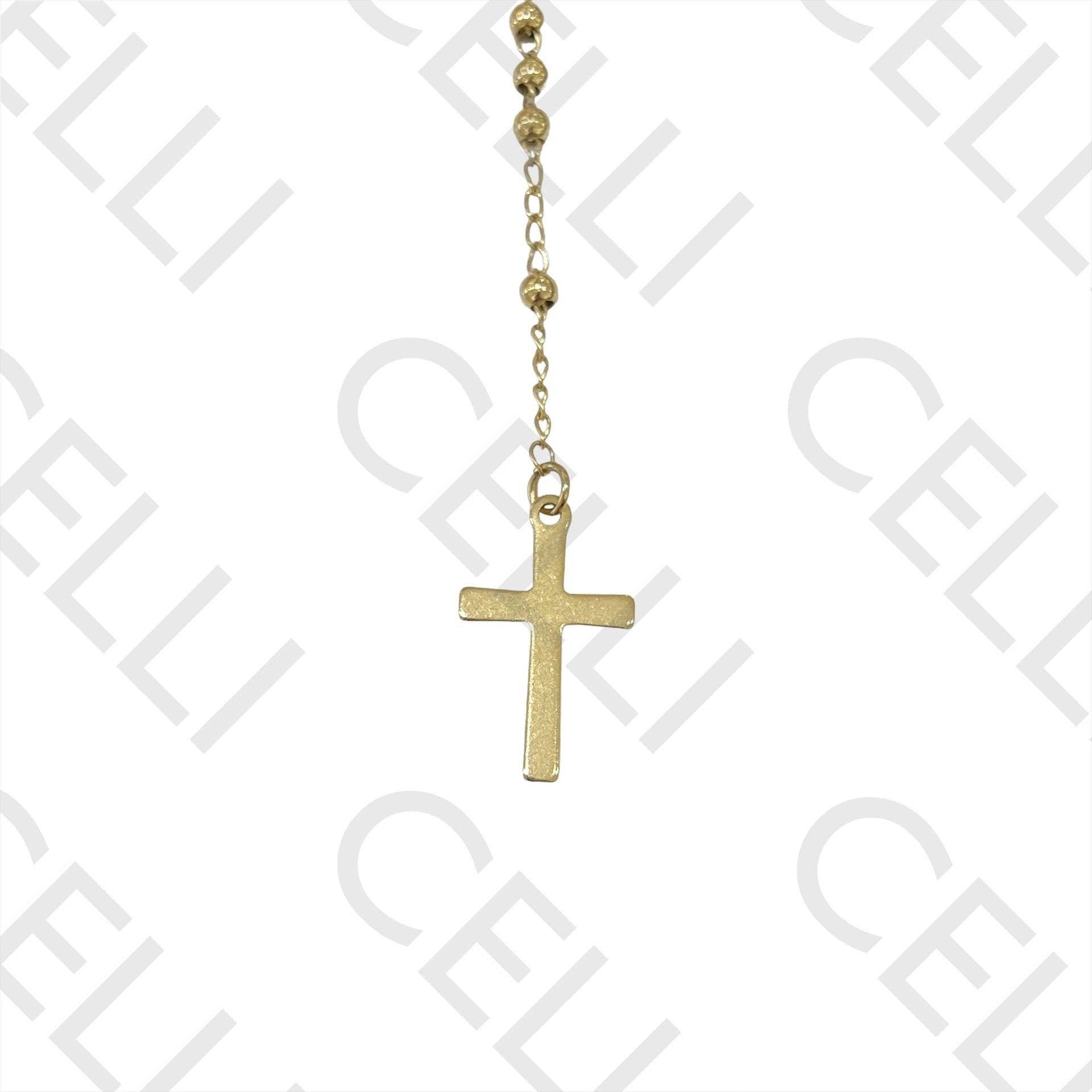 Celli Biju - Vente Colliers plastrons - Collier en acier - chapelet2