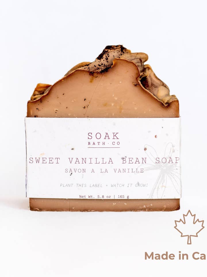 Sweet Vanilla Bean Soap Bar - Canadian Hanmade and other Purchase Wholesale hansel from basel. Free Returns & Net 60 Terms on Faire trending on Faire.