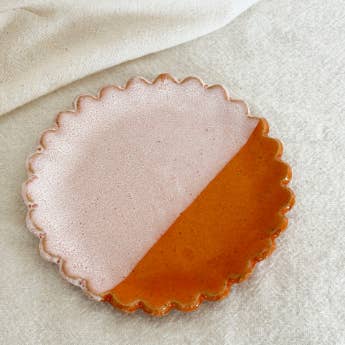 Frankie Ceramics - Wholesale Jewelry Dish - Scallop Trinket Dish 2