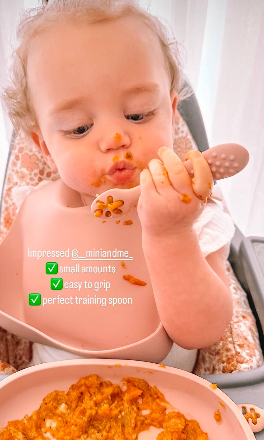 Cuddle Bug & Co - Vente Set de vaisselle – bébé - Ensemble de cuillères d'entraînement Mini & Me, bleu glacé4