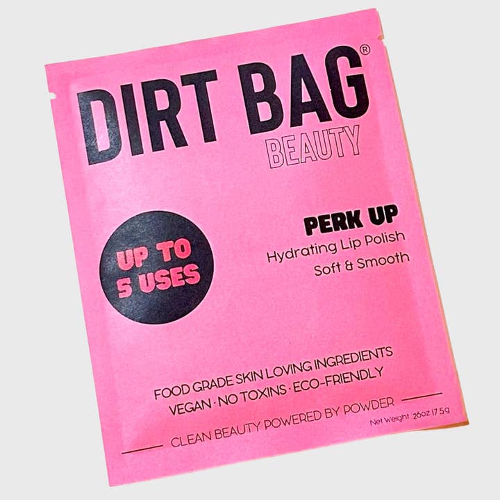 Dirt Bag Beauty - Wholesale Lip Treatment/Mask - Organic Hydrating Vegan Powder Lip Mask + PolishÂ