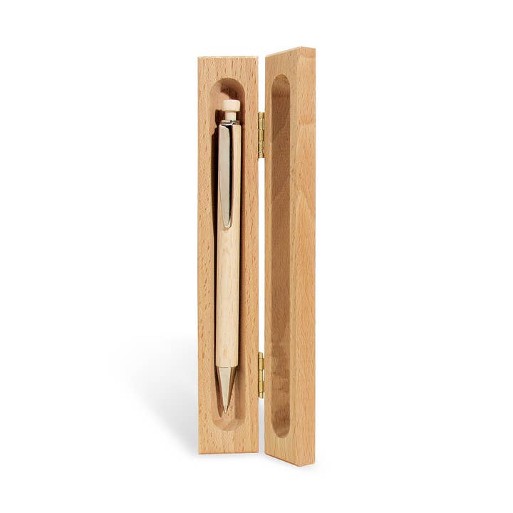 SINGLE - Étui en bois pour un instrument d’écriture pour la vente par e+m Holzprodukte