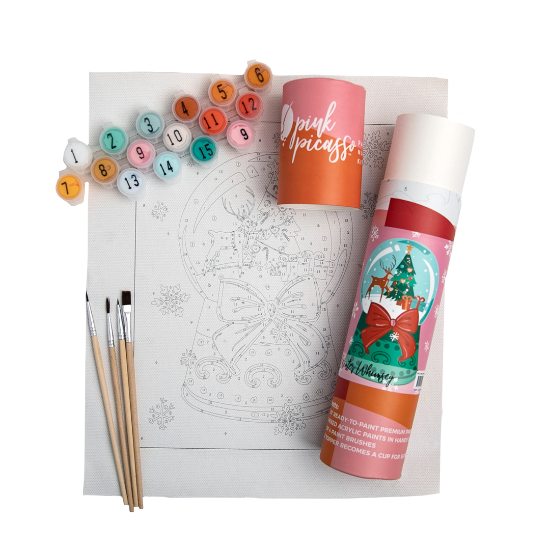 Pink Picasso Kits - Wholesale DIY Craft Kit - Winter Whimsey | Limited Edition2