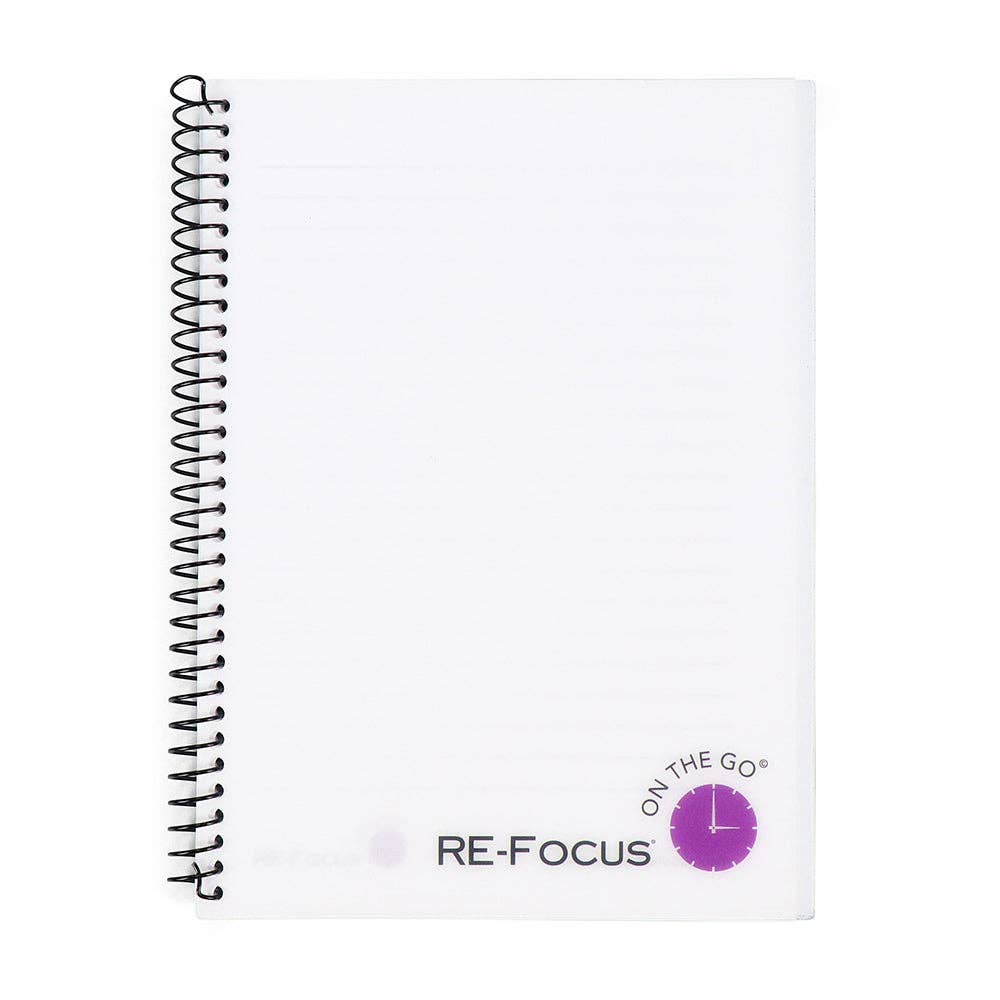 RE-FOCUS THE CREATIVE OFFICE - Wholesale Notebook - RE-FOCUS on the GO Notebooks, ADHD-Informed Design!7