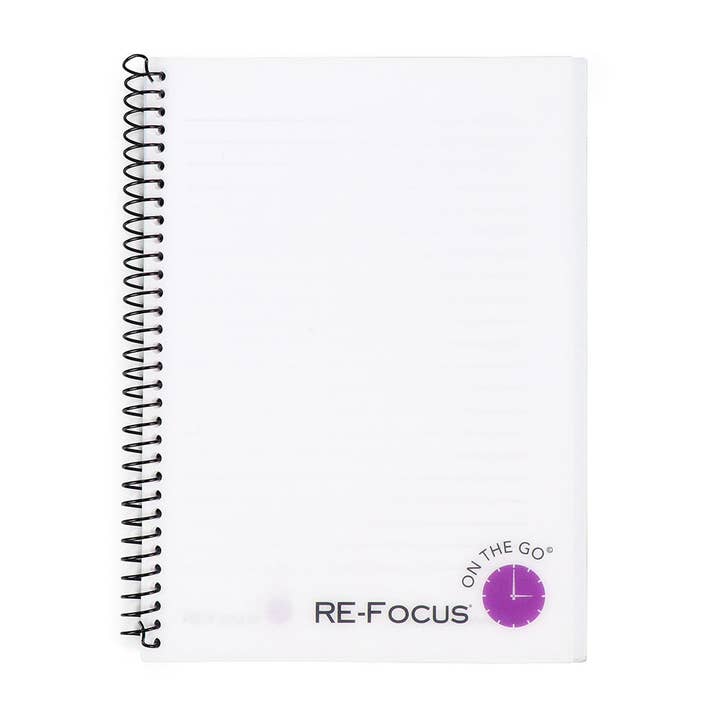 RE-FOCUS THE CREATIVE OFFICE - Wholesale Notebook - RE-FOCUS on the GO Notebooks, ADHD-Informed Design!7