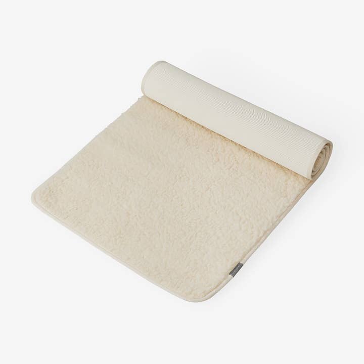 Yogiraj – Engroshandel Yogamåtte – Yogamåtte Premium uldmåtte, Natur, 90 x 200 cm - Yogiraj0