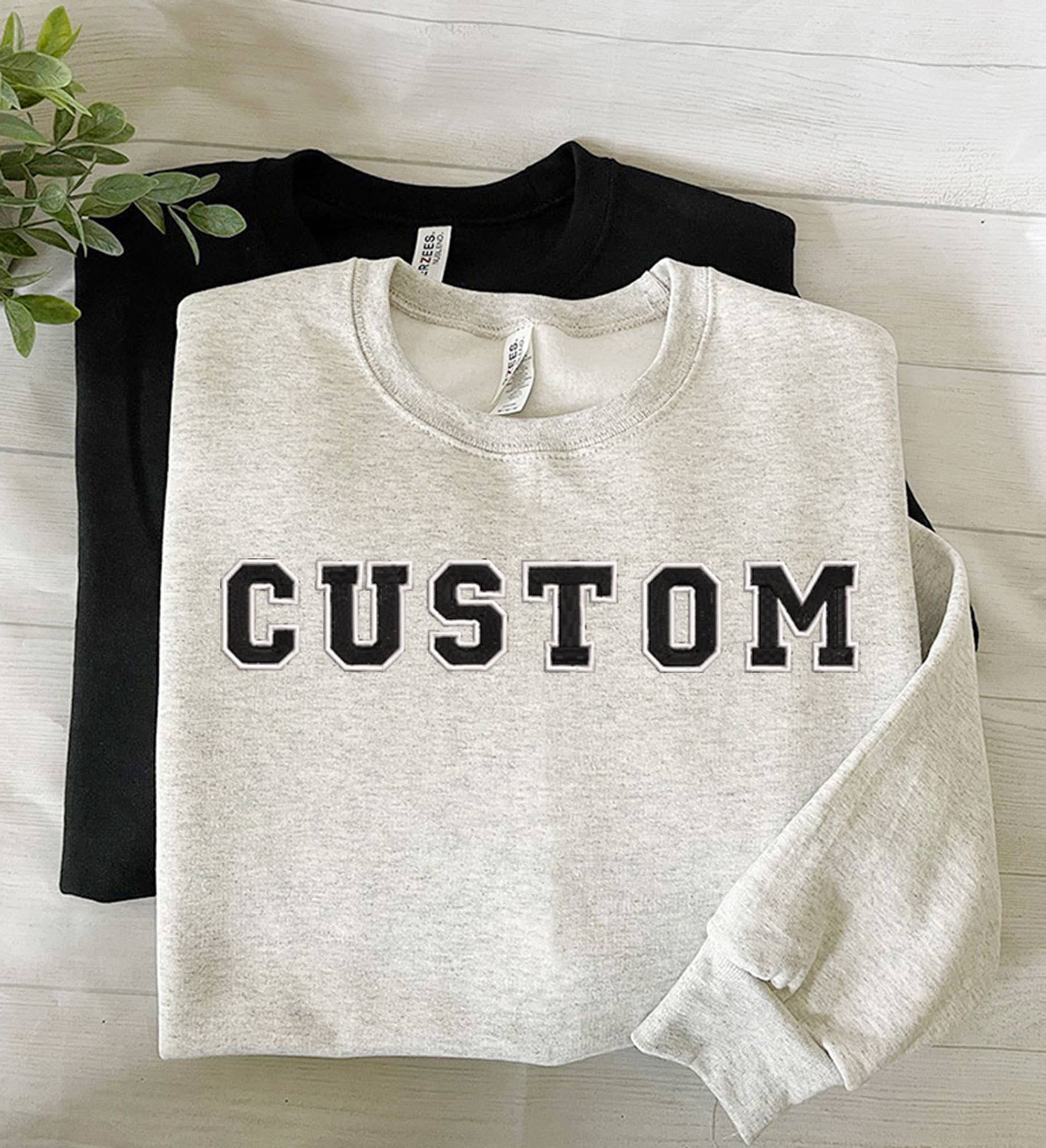 One Nine – Großhandel Sweatshirt mit Grafikdruck – Unisex – Bestickte Sweatshirts mit Rundhalsausschnitt8