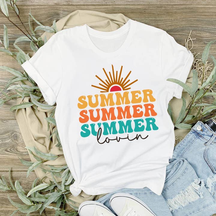 DTF TRANSFER - 3507 Summer Lovin for wholesale by dBoldTees & DTF Transfers