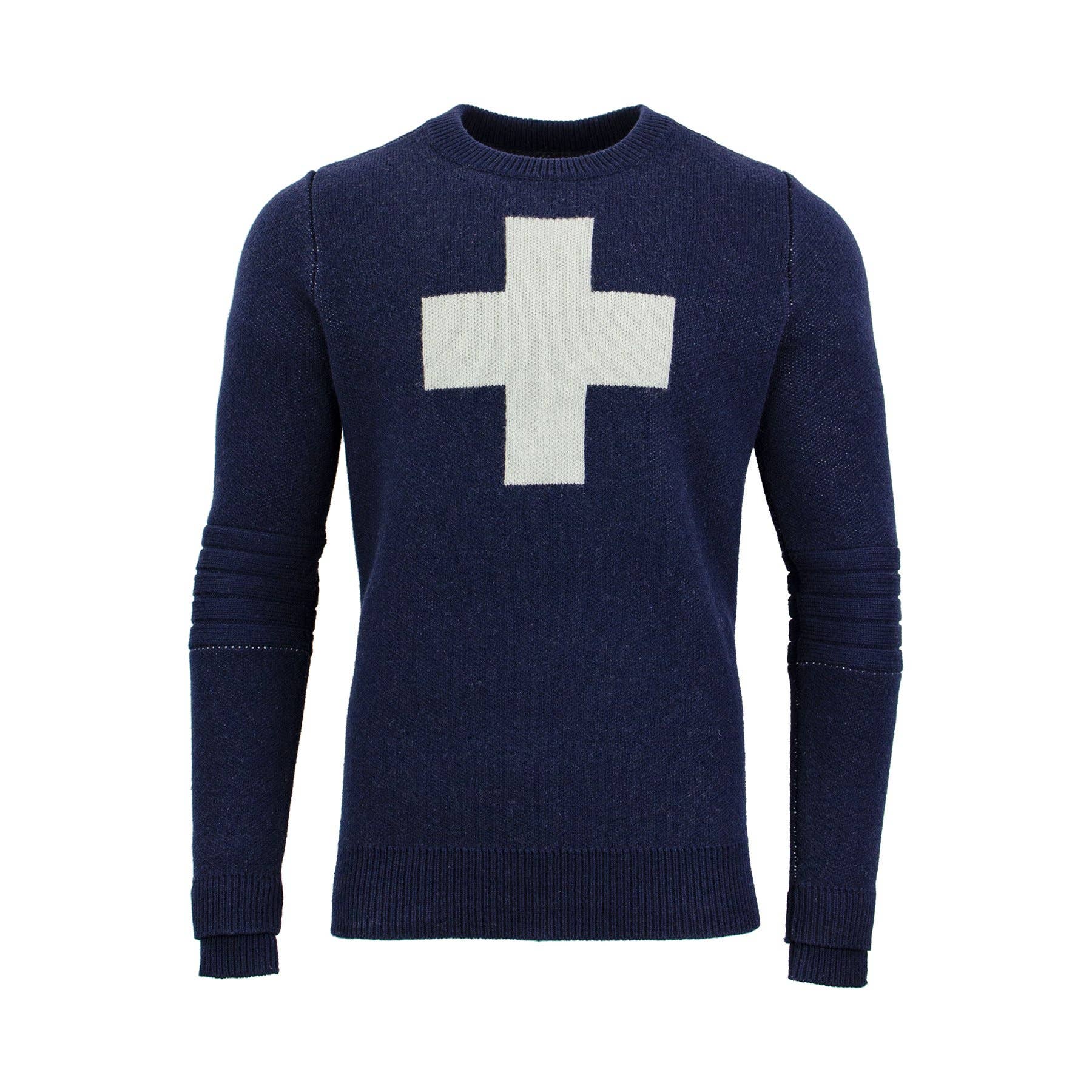 Alps & Meters - Vente Pull en maille – homme - Pull classique de ski de compétition Patrol2