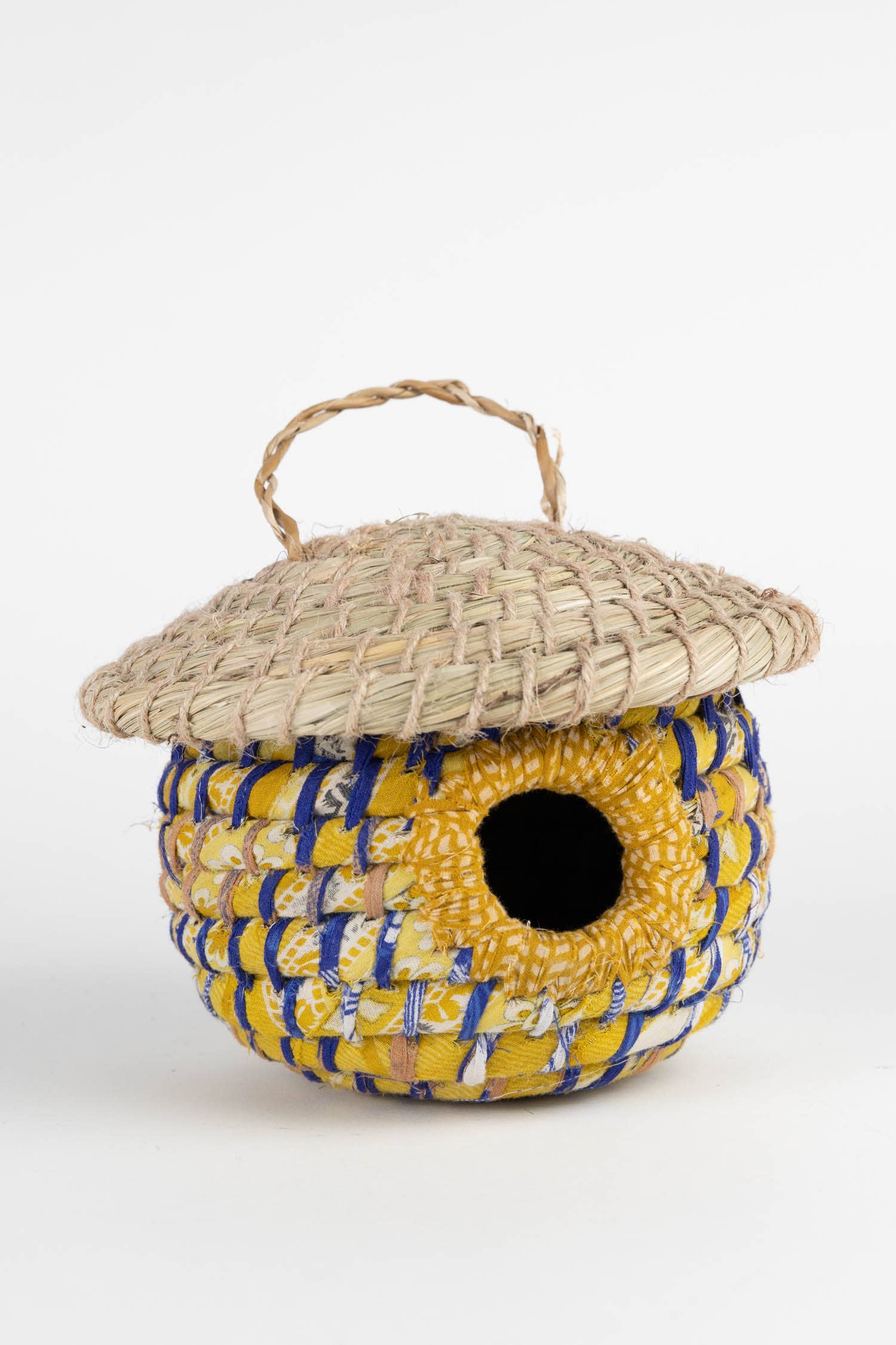 Ten Thousand Villages - Wholesale Bird House - Acorn Sari Birdhouse4