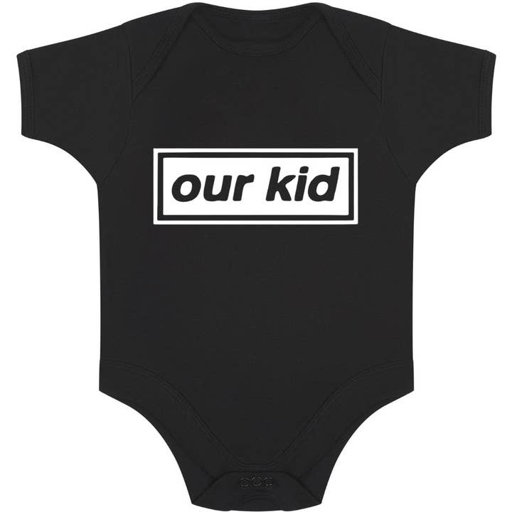 ZZZEBRAAA LIMITED - Wholesale Bodysuit (Non-Footed) - Baby - Our Kid Baby Grow - Hand Printed - Funny Manchester Inspired6